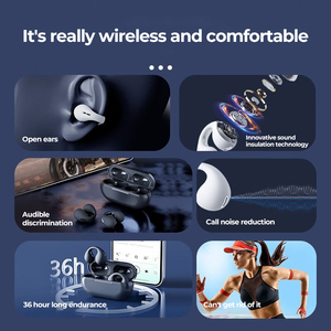หูฟังไร้สายสำหรับ ambie หูฟังเอียร์บัดแบบเกี่ยวหูสำหรับ <span class=keywords><strong>Sony</strong></span> - Product Image 6