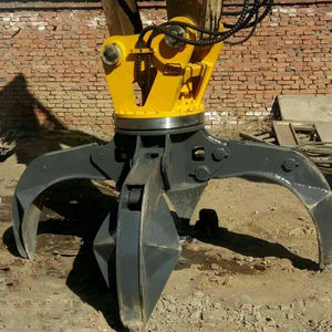 โลตัสหมุนไฮดรอลิก4กรงเล็บเศษ <span class=keywords><strong>Grapple</strong></span> สำหรับไม้และเหล็ก - Product Image 2