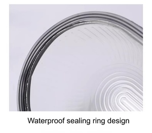 Plafonnier <span class=keywords><strong>LED</strong></span> rond encastré extérieur IP44, étanche à trois éléments, pour <span class=keywords><strong>hotte</strong></span> de cuisine - Product Image 5