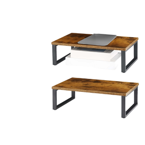 Density Board Square Multi-functional Stackable High Load Capacity <b>Desktop</b> Riser <b>Stand</b> Organizer Rack Customizable Size for Home - Product Image 1