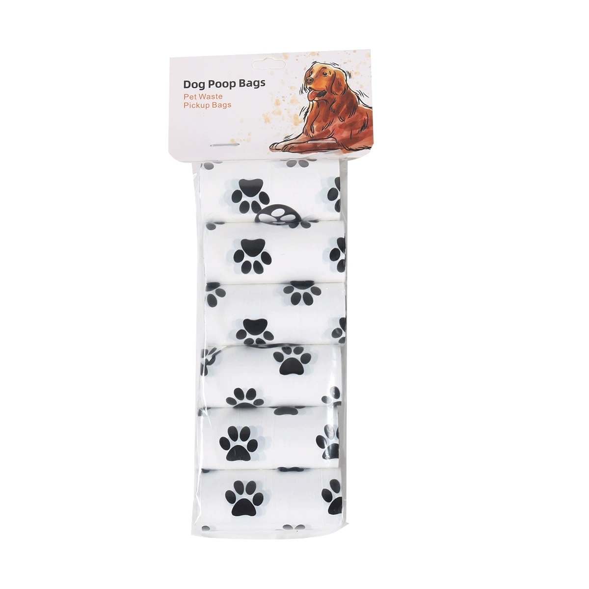 6 rolls White paw 10 microns