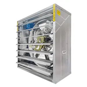 54 Inch 1380 mm Large Industrial Poultry Ventilation Exhaust <strong>Fan</strong> Price With Shutter Louvered Exhaust <strong>Fans</strong> Exhaust <strong>Fan</strong> 20inch - Product Image 1