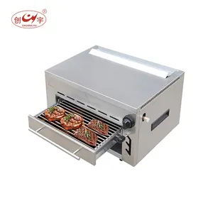 Chuangyu commercial electric/gas steak baking ovens salamander grill for sale