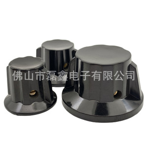 ฝาครอบปุ่มปรับค่าโพเทนชิโอมิเตอร์ Leixin รุ่น K18 ขนาดรูใน 1.6 มม. แกนทองแดง ด้ามจับทำจากเบกาไลต์ - Product Image 1