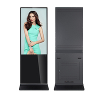 Pantalla LED para Interiores OEM/ODM de 43/50/55/65 Pulgadas, Pantalla Táctil LED Tipo Póster