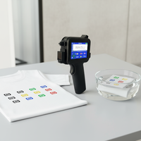 Impresora de Inyección de Tinta Portátil, Impresora de Etiquetas para Ropa, Impresión de Logotipos y Códigos de Fecha en Tela, Camisetas, para el Hogar y Negocios