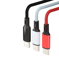 Nouveau câble USB-C vers USB-C 2025 pour iPhone 16 Pro Max Plus, tressé en nylon, charge rapide PD 60W, 2m 1m