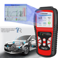 Escáner OBD2 para Automóviles Económico KONNWEI KW830, Escáner de Diagnóstico para Automóviles con Base de Datos DTC, Lectura y Eliminación de Códigos de Error del Motor