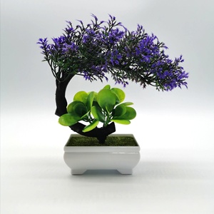 Mini Bonsái Artificial de <span class=keywords><strong>Pino</strong></span> Japonés de Plástico para Decoración de Escritorio - Product Image 3