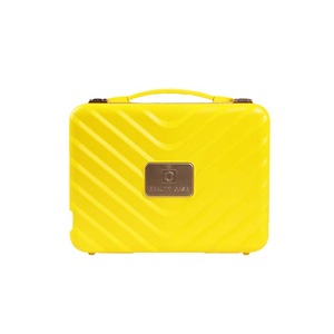 Caja de Almacenamiento de Maquillaje Obox, Estuche de Belleza Portátil de Gran Capacidad, con Diseño de Rayas Rosa Brillante y Cierre - Product Image 2