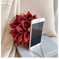 Tas Tangan Wanita Bentuk Bunga Warna-warni, Tas Tangan Wanita Bentuk Bunga Warna-warni Modis, Tas Clutch Makan Malam dengan Cincin Mewah Genggam