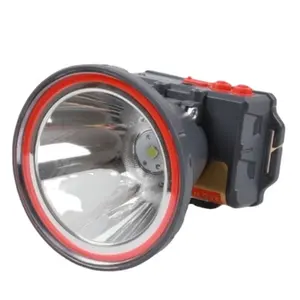 새로운 대중적인 광부 Headlamp 강력한 LED Headlamp 운영하는 재충전용 맨 위 램프 Stepless 흐리게 하는 Headlamp 플래쉬 등