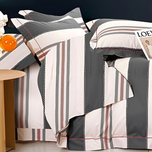 Parure de lit et housse de couette en coton 100% à motif végétal moderne, vente en gros, livraison rapide en Pologne et dans l'UE - Product Image 4