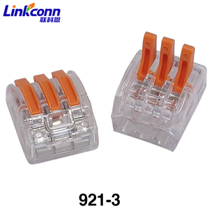 Lever <b>type</b> easy tool-free connection 5 Pin Wire Power Connector Quick Wire Terminal Connector Accessories 921-5 CUL Listed - Product Image 4