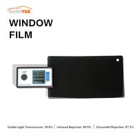 Film solaire nano-céramique PET pour vitres, teinte automobile personnalisée avec protection UV à 99 %, confidentialité, anti-jaunissement et garantie de 10 ans
