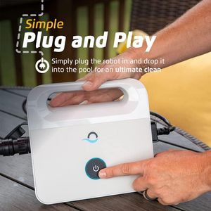 Limpiador Robótico Automático para Piscinas, Escalador de Paredes, Cepillo Fregador, Filtro de Carga Superior, Acceso Superior/Interior para Piscinas de 33 Pies - Product Image 5