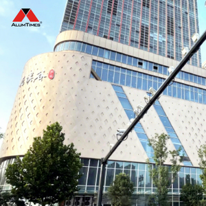 Alumtimes 3D placa ventilada decoración exterior revestimiento Exterior chapado aluminio fachada Panel accesorios y muro cortina - Product Image 1