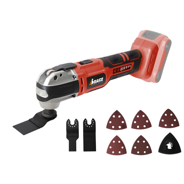 20V Cordless Brushless Oscillating Multi Tool DIY & Industrial Grade Variable Speed Power Tool