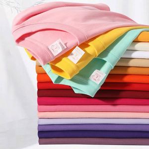 Camisetas de Algodón con Logotipo Personalizado, Uniformes de Grupo, Ropa Promocional, 35 Colores Opcionales, Uniformes de Trabajo y Clases Impresos - Product Image 4