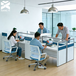 قواطع مكتبية وطاولة مكتب بتصميم حديث ومكتب مكتبي معياري ومكتب عمل وأثاث مكتبي - Product Image 1