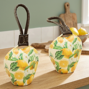 Adorno Navideño Colgante de Pared con Estampado de Limones, Decoración Textil con Forma Personalizada, Decoración de Interiores, Estilo Moderno - Product Image 6