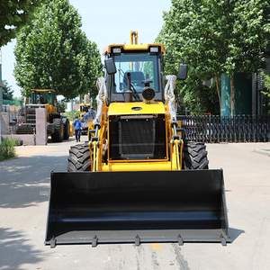 Mini Bucket Wheel <span class=keywords><strong>Loader</strong></span> 4X4 dengan palet garpu Diesel Joystick dibuat di Cina - Product Image 3