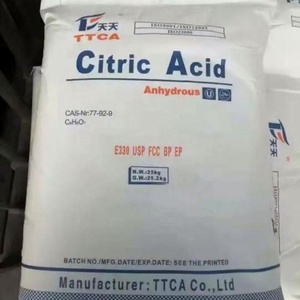 Additif alimentaire de qualité supérieure, qualité alimentaire, CAS 5949-29-1, acide citrique monohydraté en poudre - Product Image 2