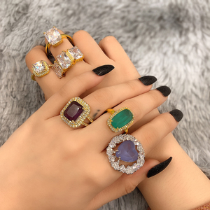 925 gioielli <span class=keywords><strong>in</strong></span> <span class=keywords><strong>argento</strong></span> Sterling 18K oro boho da donna fatti a mano grandi pietre speciali vintage colorato <span class=keywords><strong>anelli</strong></span> d'<span class=keywords><strong>argento</strong></span> unico prezzo di fabbrica - Product Image 6