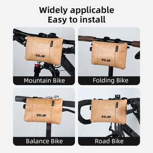 Bolsa de ciclismo ecológica ESLNF, bolsas para manillar de bicicleta de montaña, bolso cruzado para bicicleta de carretera - Product Image 5