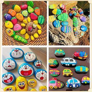 Manufacturer's Hot Selling Eco-Friendly Non-Toxic <strong>Painted</strong> Rocks Natural Smooth River <strong>Stones</strong> 20 lb Modern Design DIY Art <strong>Stones</strong> - Product Image 4
