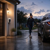 Chargeur EV 32A 40A 48A avec câble de 20 pieds, Plug and Play, 5 certifications, Type 1, IP65, ABS V0, pour chargeur EV domestique et commercial