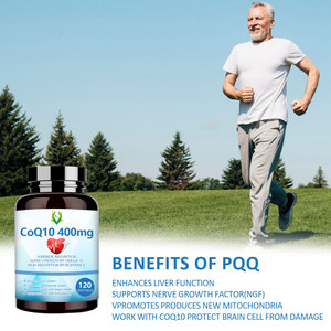 Oem Odm CoQ10 Softgels avec PQQ Omega3s Bioperine Boost Système immunitaire cardiovasculaire Améliorer la santé des tissus - Product Image 6