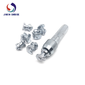 ประแจล้อยางรถเหล็กสีเงินติดตั้งเครื่องมือสำหรับ <span class=keywords><strong>JX110</strong></span>หมุดยางกันลื่น - Product Image 6
