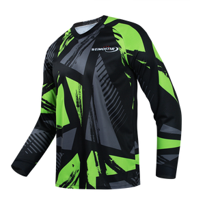 Camiseta de Ciclismo de manga larga para <span class=keywords><strong>hombre</strong></span>, camiseta transpirable de otoño para bicicleta al aire libre para Motocross, deportes de motocicleta - Product Image 1