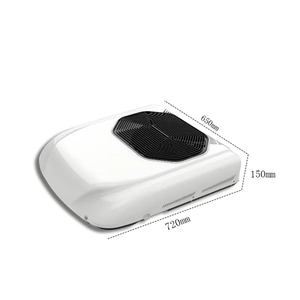 Unidad de Aire Acondicionado de Techo Integrada de 12/24V con Ventilador Único para Estacionamiento de Automóviles - Product Image 6