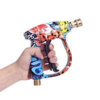 Pistolet à gâchette peint Nettoyeur haute pression Pistolets à eau 1/4 "Rapide avec canon à mousse Accessoire de voiture pour Parkside Lavor Bosch