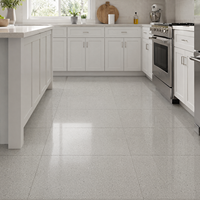Revêtement de sol en terrazzo architectural, dalle de terrazzo faite à la main, dalles de terrazzo en pierre naturelle, matériau d'intérieur pour appartement de luxe