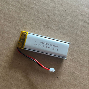 卸売 高品質 802050 3.7V 900mAh 充電式リチウムイオンポリマー電池 パウチ型リチウムイオン電池 ソーラーガーデン用 - Product Image 3
