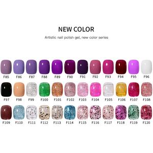 JTING - Suministros para Salón de Uñas, Venta al por Mayor, Juego de Esmalte de Uñas en Gel UV LED, 120 Colores, Marca Privada OEM, Botella Personalizada, Nuevo Diseño, Muestra Gratuita - Product Image 4