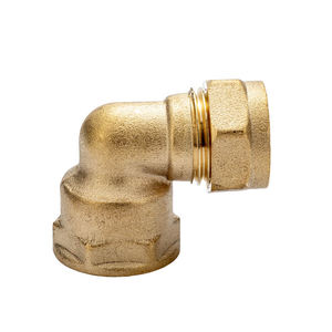Nhà Máy Tùy Chỉnh Threaded Khuỷu Tay Đồng Góc Phụ Kiện Đường Ống Có Thể Điều Chỉnh Brass Khuỷu Tay 90 Độ Khuỷu Tay Ống Phù Hợp - Product Image 2