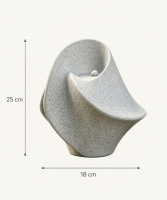 Urne funéraire biodégradable en PLA, récipient pour cendres, inspiré de la nature, respectueux de l'environnement, récipient commémoratif pour la maison et le jardin