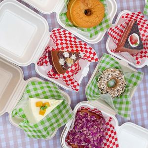 Custom Eco-Friendly Greaseproof PE Coated Food Safe <b>Wrapping</b> <b>Paper</b> for Pizza Snack <b>Burger</b> Sandwich Bread with Printed Logo - Product Image 3