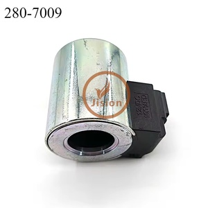 Bobine de solénoïde de pompe hydraulique pour pièces d'excavatrice 280-7009 2807009 Bobine de solénoïde 12VDC pour chargeuse sur pneus 416E 414E - Product Image 2
