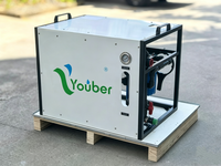 Système d'ultrafiltration 2500L/H, équipement de traitement de l'eau UF, machine de purification industrielle, pompe à gaz ou filtre à eau 220V