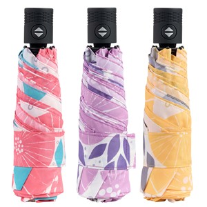 Parapluie miniature automatique exceptionnel à 4 plis avec des motifs de fruits colorés pour la distribution professionnelle en usine - Product Image 1