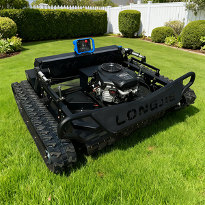 Livraison gratuite tout terrain <span class=keywords><strong>robot</strong></span> tondeuse à gazon à distance avec CE EPA 1300mm télécommande tondeuse à gazon agricole - Product Image 1