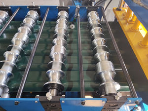 Glasierte Dachziegel Farbstahlblech-Rollformmaschine Metall-Glasierte-Ziegelherstellungsmaschine - Product Image 6