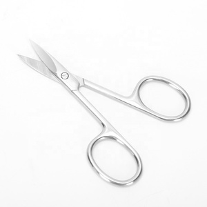 Qianya OEM Metal Scissor Nail Art Scissors Name Brand Scissors For Lady Beauty