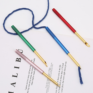 JP taşınabilir Poking kalem paslanmaz çelik kanca aracı Diy kurcalamak yün Warnrick iğne renkli kolu yumruk pilot kalem - Product Image 6