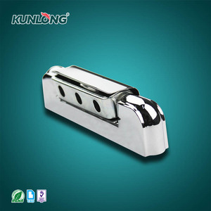 Modern Industrial 180&deg; Zinc Alloy Refrigerator <strong>Door</strong> <strong>Hinge</strong> Bright Chrome Plated Soft Close <strong>Hardware</strong> SK2-1332 - Product Image 6